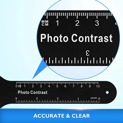 Vista 10 de PROTECTOR Kit de contraste de fotos dentales de 6 piezas de contratista dental fotográfico dental negro
