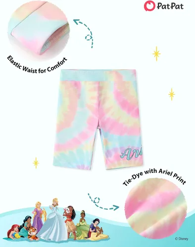 Vista 5 de Disney Stitch, Frozen, Minnie Mouse, Princesa, Winnie Tank Top+Shorts Dolphin para niñas, conjunto deportivo de entrenamiento de verano