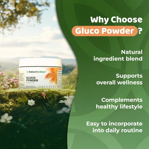 Vista 3 de Gluco-polvo con extracto de morera blanca y canela de Ceilán, mezcla orgánica de bienestar metabólico para energía y vitalidad, 1 botella