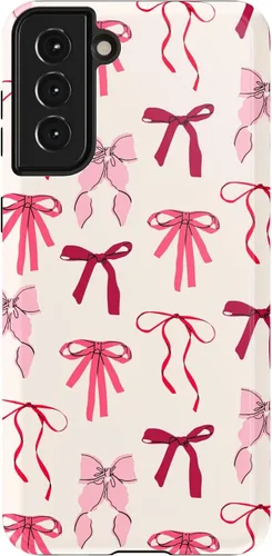 Vista 75 de Casely Funda para Galaxy S21 Here Comes The Sun Colorblock Sunset Diseño protector delgado esencial de doble capa Aquí viene el sol