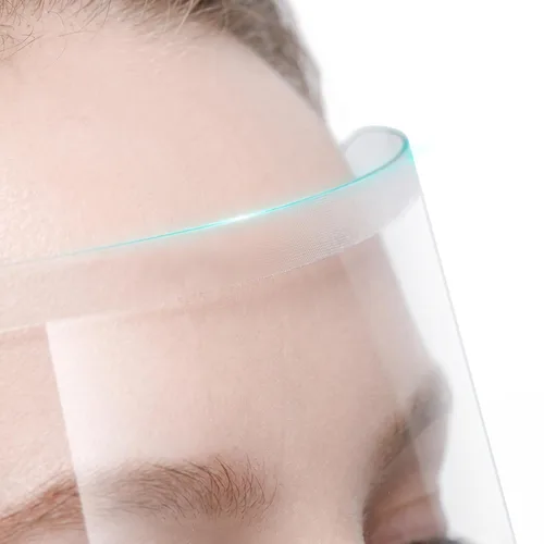 Vista 3 de 150pcs Plastic Face Shield, Non-slip Chemical Splash Barrier