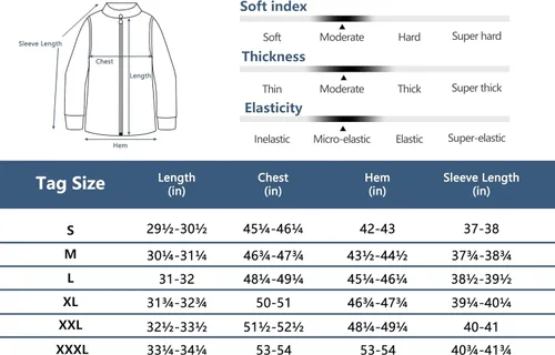 Vista 7 de Little Donkey Andy Chaqueta impermeable para hombre, para exteriores, para senderismo, golf, viajes