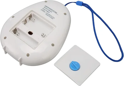 Vista 9 de Radio de bolsillo portátil AM FM, radio de ducha impermeable, radio AM FM, radio de baño, altavoz integrado, radio de ducha a