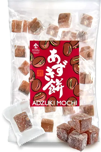 Vista 10 de YAMASAN KYOTO UJI Caramelo de Mochi Agar con Matcha Japonés, Textura Suave y Mastica, Tamaño de Mordisco Lindo, Dulces Gomitas Japonesas