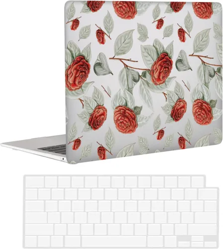Vista 29 de Funda rígida compatible con MacBook Air de 15 pulgadas versión 2023 con chip M2 y pantalla de retina líquida de 15.3 pulgadas, funda protectora