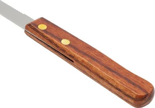 Vista 2 de Winco Cuchillos para carne, hoja de 4 pulgadas, HDL de madera