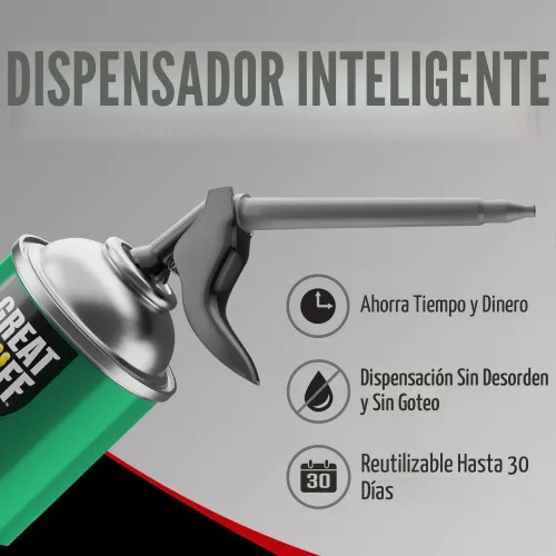 Vista 5 de 99112849 Dispensador inteligente para estanque y piedra, 12 onzas, negro