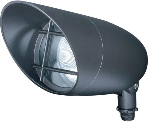 Vista 17 de Nuvo Lighting 62/1201 Foco LED de Paisaje 6 Vatios Acabado Gris Oscuro, 5.5 pulgadas Integrated LED, Compact 5.5-inch size, Adjustable aiming