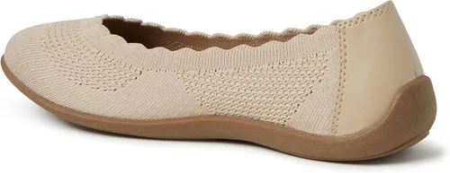 Vista 4 de Dearfoams Ballet plano original cómodo para mujer