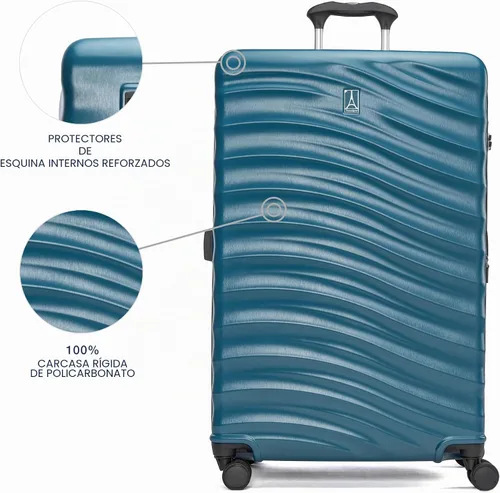 Vista 3 de Travelpro Maxlite Air V2 Equipaje rígido expandible, Verde azulado