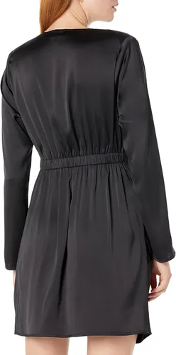 Vista 2 de The Drop Minivestido Tate Twist con cuello en V profundo para mujer