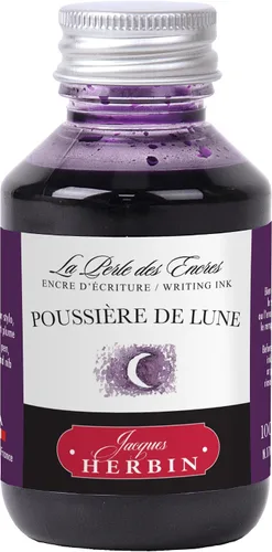Vista 16 de Tinta para pluma estilográfica Herbin - 1 lata de 6 cartuchos - Larmes de Cassis