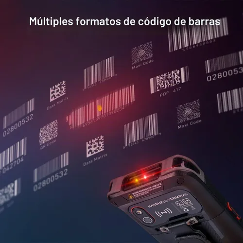 Vista 6 de Escáner de código de barras Android, computadora portátil Android 13, escáner de código de barras 1D/2D/QR, comunicación WiFi BT 5.0 2/3/4G