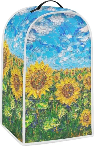 Vista 24 de Blender Dust Cover, Stand Mixer or Coffee Maker Appliance Cover, Anti Fingerprint Polyester Dust Proof Stain Resistant Blender Cover for Home