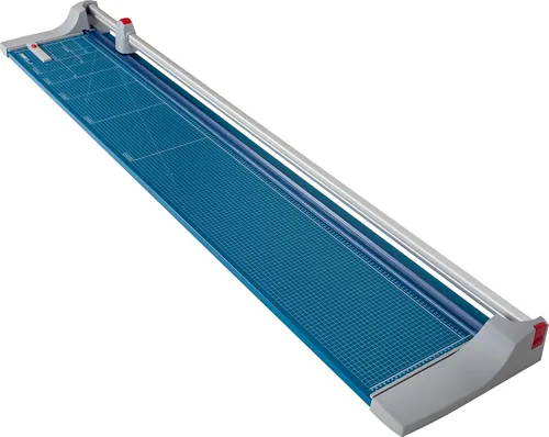 Vista 14 de Dahle 440 Recortador rotativo premium, longitud de corte de 14 pulgadas, capacidad de 30 hojas, afilado automático, abrazadera automática, cortador