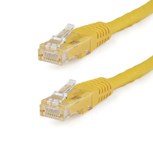 Vista 8 de StarTech. com Cable Ethernet CAT6 de 1 pie – Cable Ethernet CAT 6 Gigabit negro -650MHz 100W PoE++ RJ45 UTP moldeado Categoría 6 Network/Patch Cord