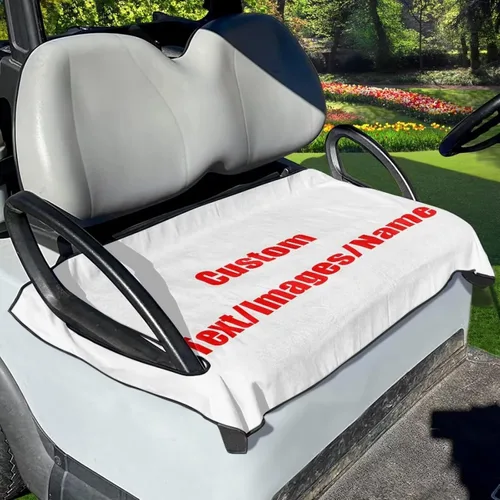 Vista 3 de Funda para asiento de carrito de golf, ligera, ajuste universal, accesorios para carrito de golf, fácil de instalar