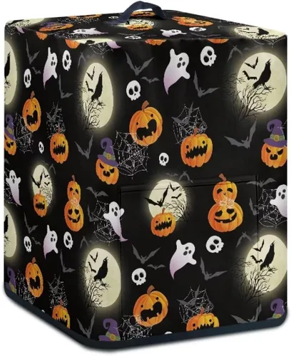Vista 17 de ZOUTAIRONG Funda para freidora de aire de girasol de otoño para el hogar, accesorios de decoración de cocina, fundas para electrodomésticos pequeños