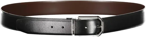 Vista 2 de Calvin Klein Black Leather Men's Belt