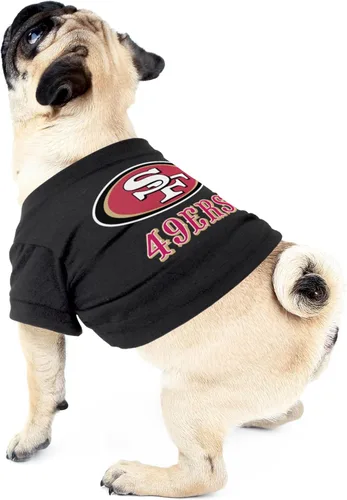 Vista 4 de Camiseta para mascotas de la NCAA - Equipos con licencia oficial 11-Color del