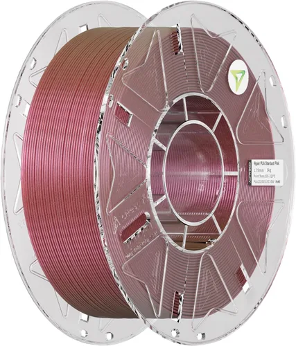Vista 32 de Creality Hyper PLA Filamento 1.75mm, filamento RFID para impresora 3D PLA de alta velocidad 30-600mm/s, 1kg(2.2lbs)/carrete Filamento compatible