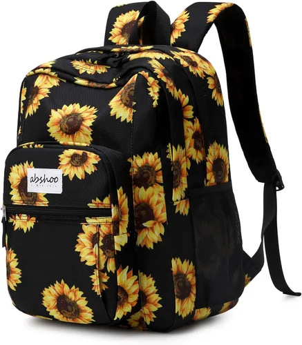 Vista 7 de Abshoo Classical Basic Mochila de viaje para escuela resistente al agua. Mochila escolar de espalda., Negro), BPDU1B1