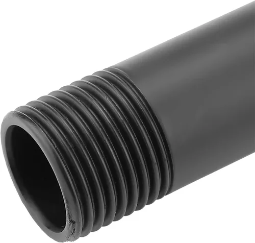 Vista 7 de Latón cuadrado fregona fregadero grifo negro agua fría cascada estilo G1/2 G3/4 opciones de rosca