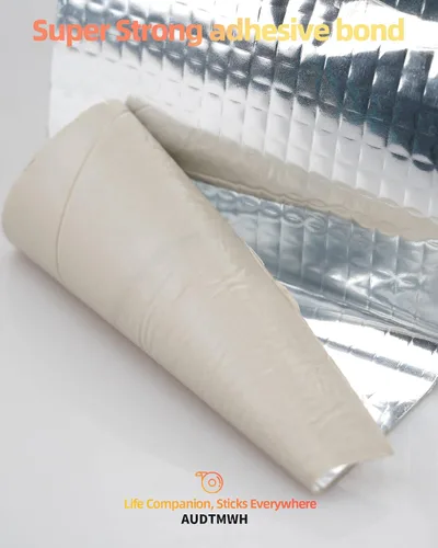 Vista 3 de Cinta de aluminio de goma de butilo de 2 pulgadas x 16.4 pies (ancho x largo), cinta de butilo de aluminio súper impermeable, reparación multiusos