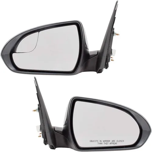 Vista 2 de Brock - Juego de pares de espejos retrovisores eléctricos calefactados compatibles con Elantra Sedan US 87610-F3060 87621-F3000