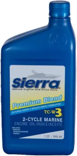Vista 2 de Sierra Premium Blend - Aceite de motor fueraborda de 2 tiempos