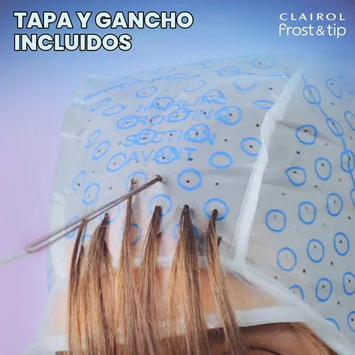 Vista 11 de Clairol Nice'n Easy Frost & Tip - Tinte para el cabello original, color rubio claro a castaño medio, paquete de 1 unidad