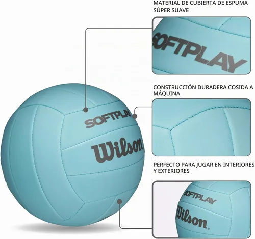 Vista 3 de WILSON Pelotas de voleibol Soft Play - Tamaño