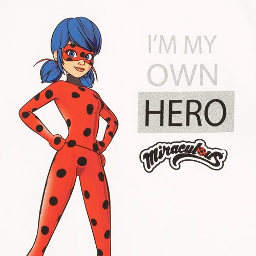 Vista 2 de Miraculous Camiseta para niñas Ladybug