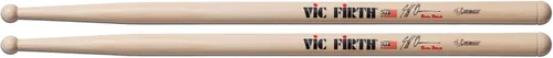 Vista 3 de Vic Firth Corpsmaster - Baqueta para redoblante con firma de Jeff Queen Solo Stick
