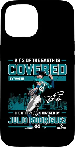 Vista 6 de Funda para iPhone 16 Julio Rodríguez Seattle MLBPA