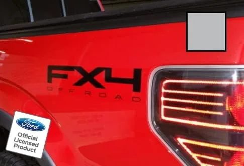 Vista 11 de FX4 Offroad Calcomanías para Ford F150 Negro (2009,2010,2011) - CB [Juego de 2]