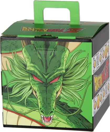 Vista 2 de Dragon Ball Z Shenron - Juego de taza de café de 16 onzas con posavasos, ambientador, imán automático