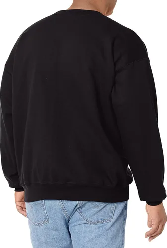 Vista 2 de Hanes Sudadera para hombre, sudadera de forro polar pesado, suéter de cuello redondo para hombre