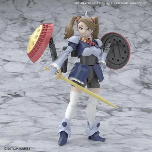 Vista 3 de Bandai Hobby HGBF Hyper Gyanko Gundam Build Fighters Try Modelo Kit Figura