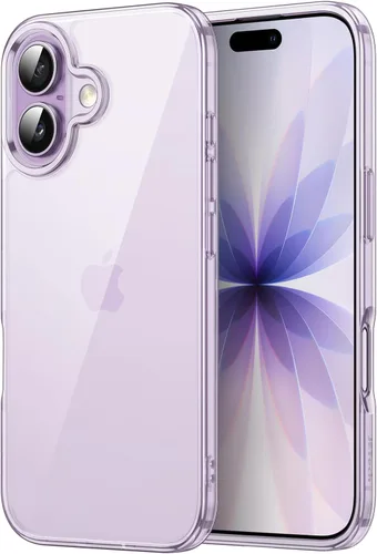 Vista 10 de JETech - Funda para iPhone 17 de 16 cm, cubierta a prueba de golpes, con parte trasera transparente antiarañazos, no se amarilla (negro)