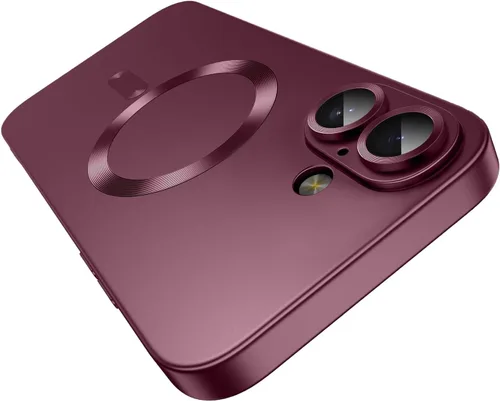 Vista 41 de Funda magnética para iPhone 13 Pro MagSafe con protector de lente de cámara, protección completa, delgada, suave, a prueba de golpes, antiarañazos
