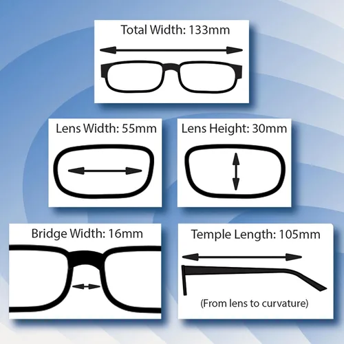 Vista 3 de Boost Eyewear Reading Glasses, Traditional Black Frames, with Spring Loaded Hinges