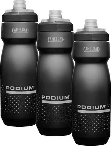 Vista 20 de CamelBak Podium Bike - Botella de agua de 24 onzas, color negro Secure Hydration Across Terrain, Fast Hydration Without Leaks, Effortless Squeeze