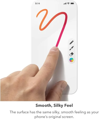Vista 4 de ZAGG InvisibleShield Glass Elite Privacy - Protector de pantalla de privacidad de 360 a 4 vías, hecho para Apple iPhone 13 Mini, protección contra