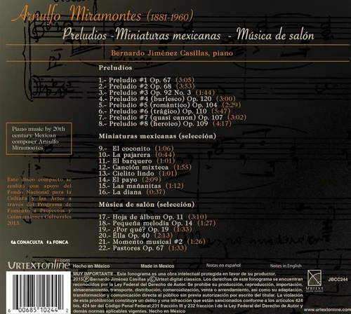 Vista 2 de Preludios - Miniaturas Mexicanas - Musica de Salon