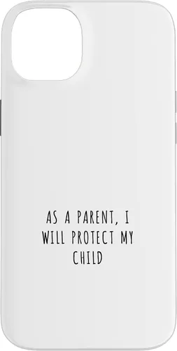 Vista 15 de As a parent, I will protect my child Case for iPhone 16