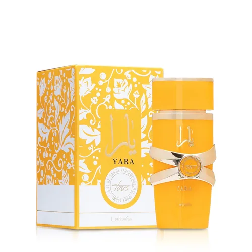 Vista 3 de Lattafa Yara Tous - Tropical, Fruity, Floral, Vanilla - Agua de Perfume de Larga Duración para Mujeres, 3.40 Onzas / 100 ml