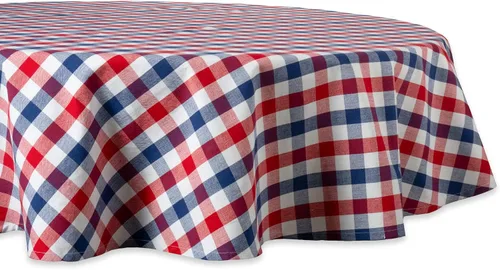 Vista 14 de DII Colección de mesa del 4 de julio, camino de mesa, 15x74, yute patriótico