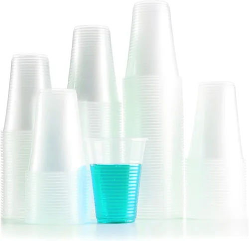 Vista 10 de Vasos de plástico transparentes, desechables y reutilizables Plasticpro