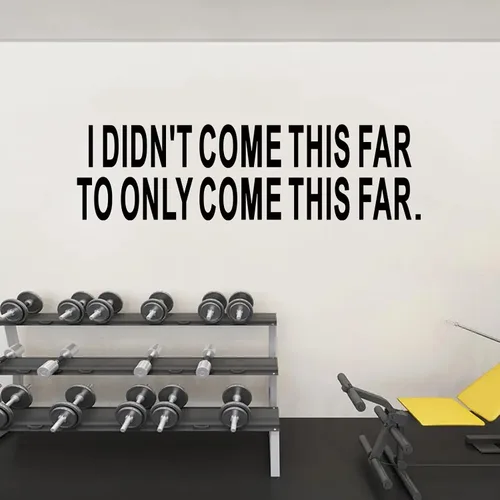Vista 7 de VODOE Calcomanías de pared motivacionales para oficina, gimnasio, citas inspiradoras, escuela, aula, arte de pared, vinilo deportivo, ejercicio